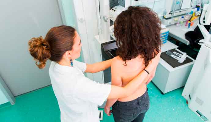mamografía para diagnosticar cáncer de mama